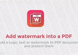 Watermark PDF Icon