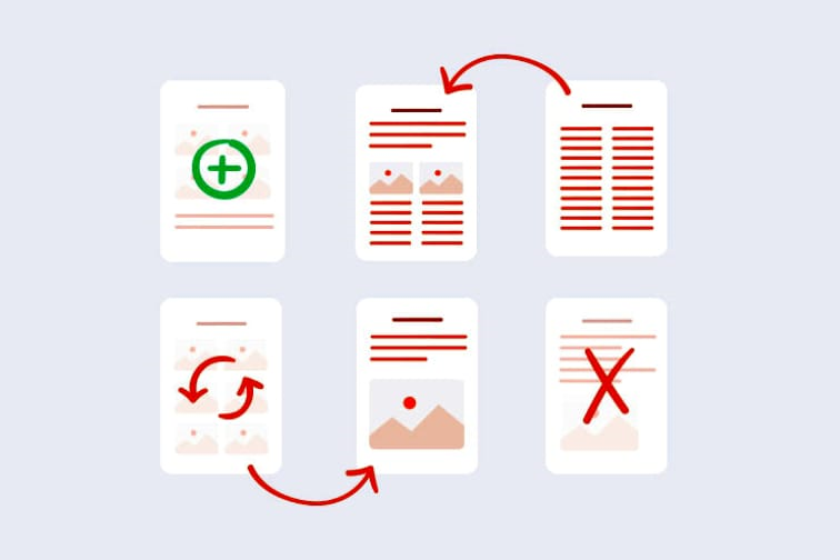 Organize PDF Icon