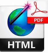 PDF to HTML Icon